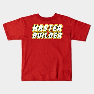 MASTER BUILDER Kids T-Shirt